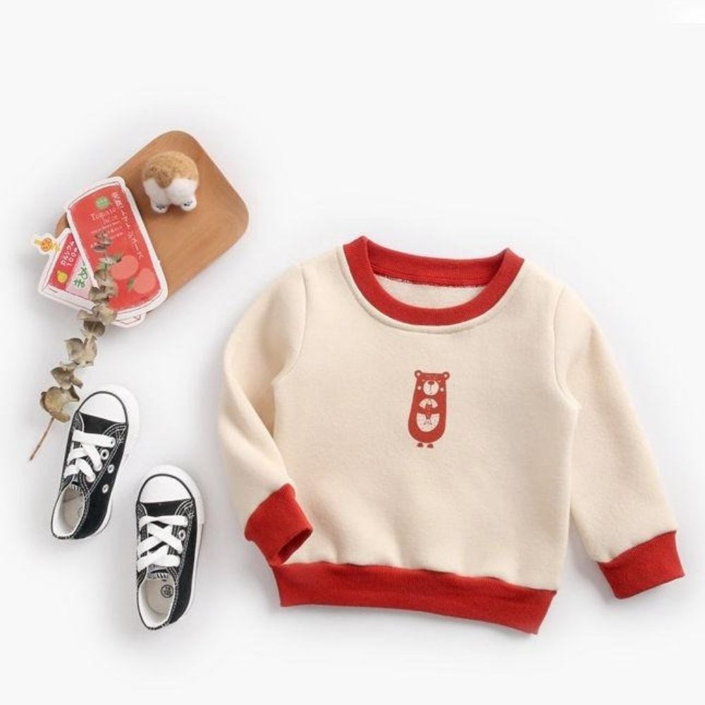 INFANT TODDLER KIDS FLEECE-LINED PULLOVER
